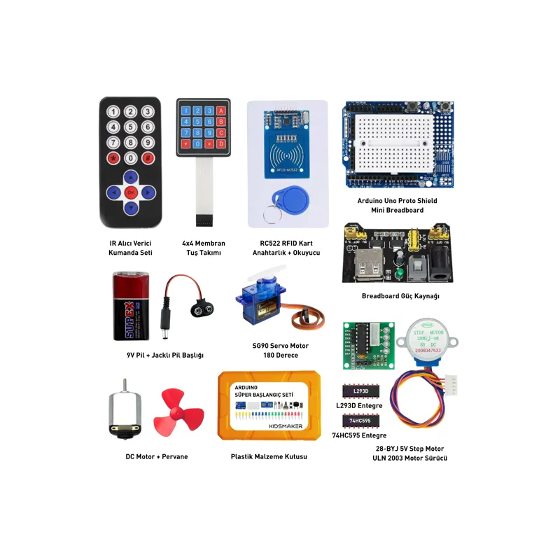 Arduino Set 292 Parça Full Başlangıç Seti (Malzeme Kutulu) — 3