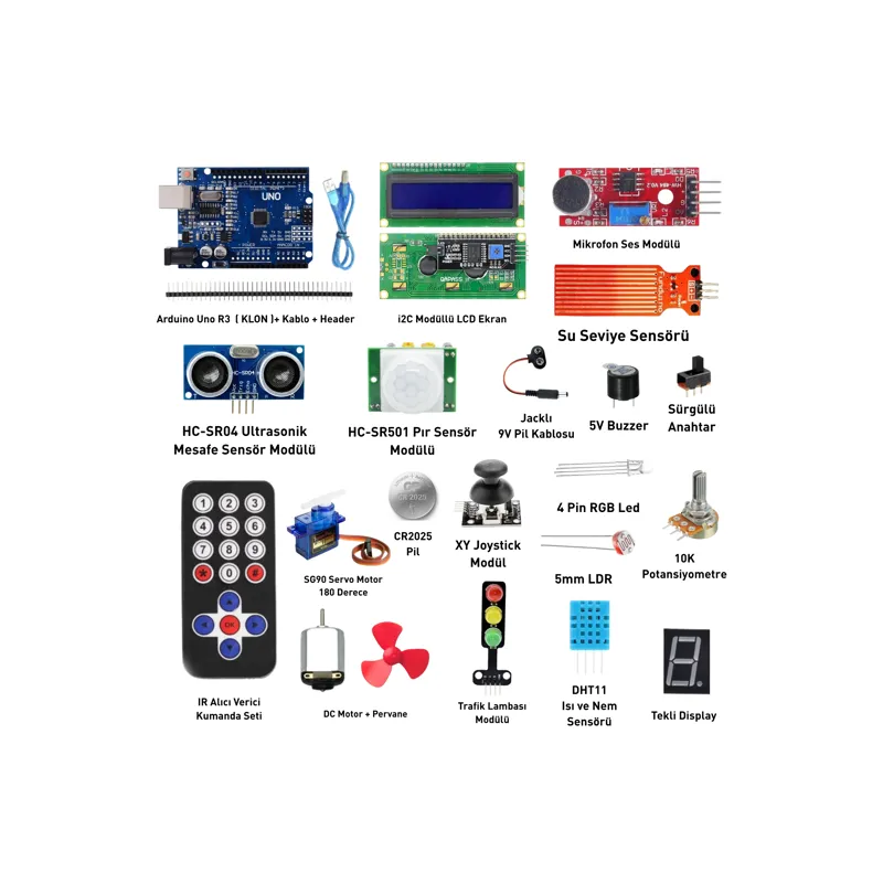 Arduino 193 Parça Süper Başlangıç Seti - Malzeme Kutulu — 2