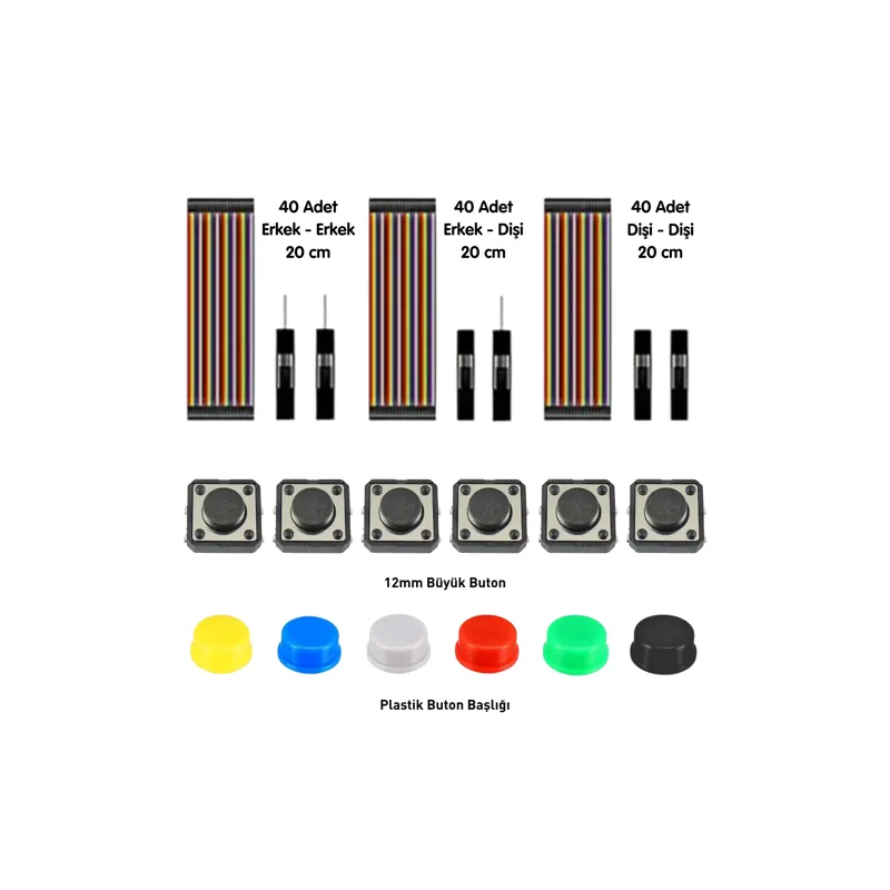 Arduino Set 292 Parça Full Başlangıç Seti (Malzeme Kutulu) — 5