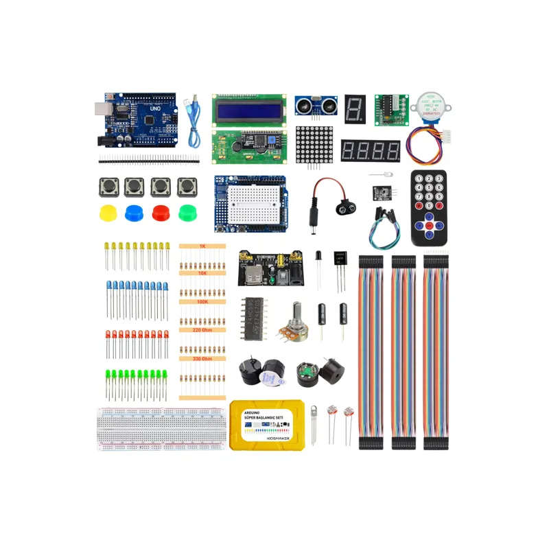 Arduino 185 Parça Süper Başlangıç Seti (Malzeme Kutulu) — 1