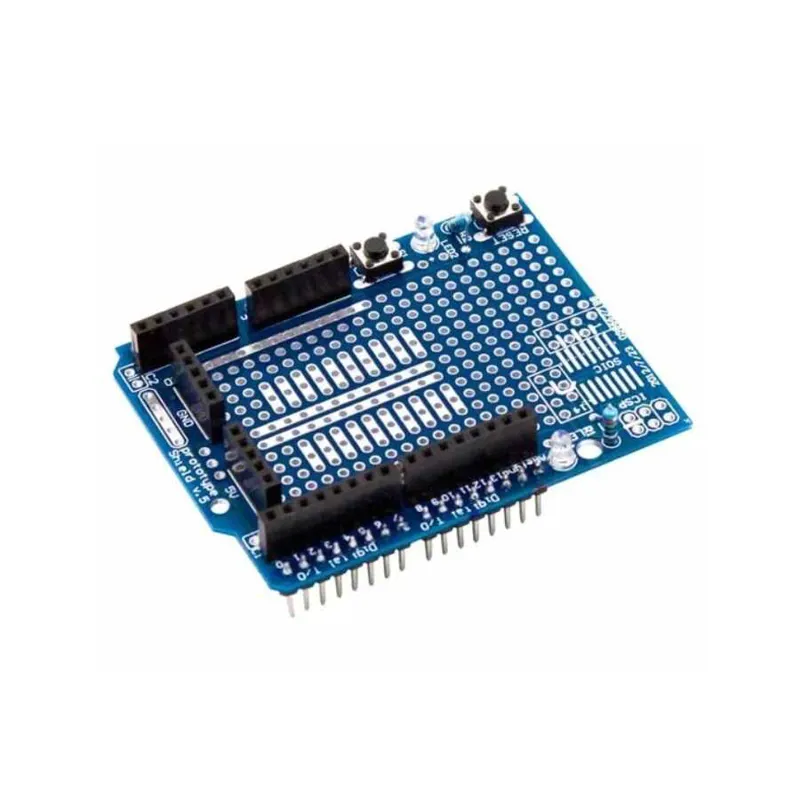 Mini Breadboardlu Arduino UNO R3 Proto Shield Kiti — 3