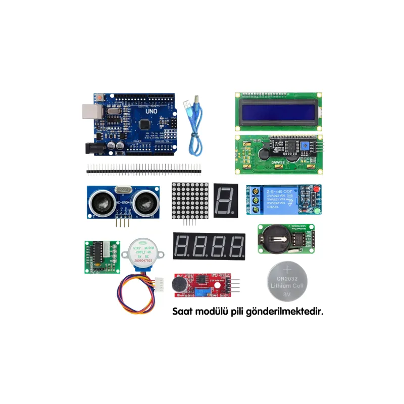 Arduino 220 Parça Süper Başlangıç Seti (Malzeme Kutulu) — 2