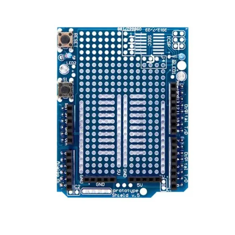 Mini Breadboardlu Arduino UNO R3 Proto Shield Kiti — 2
