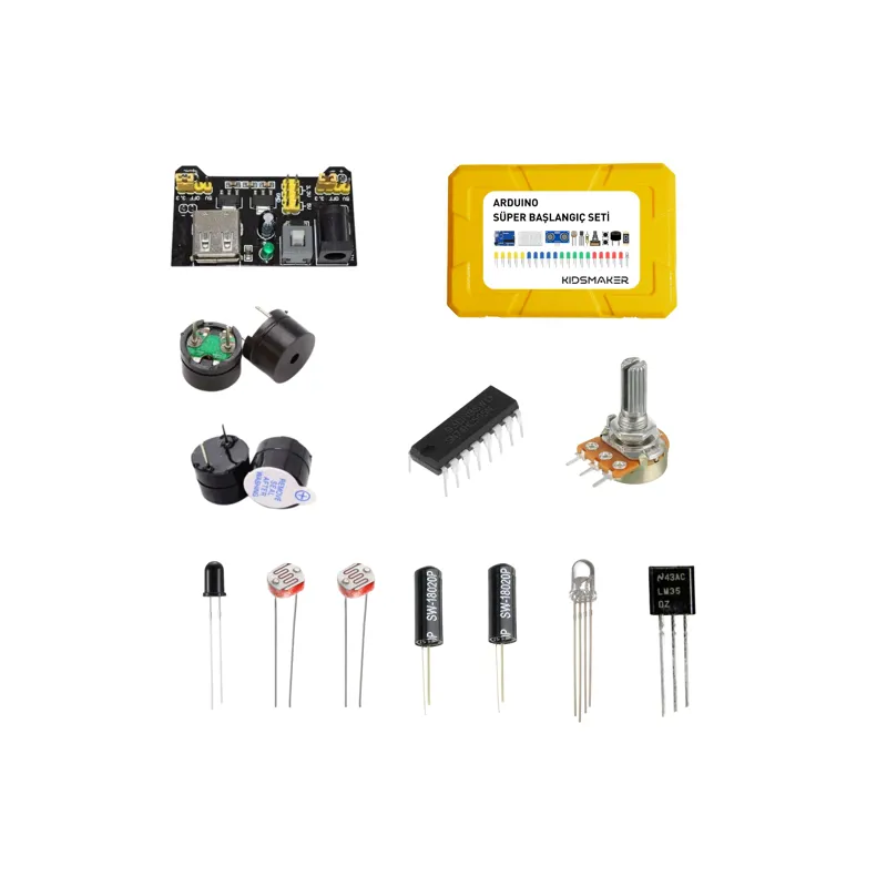 Arduino 185 Parça Süper Başlangıç Seti (Malzeme Kutulu) — 6