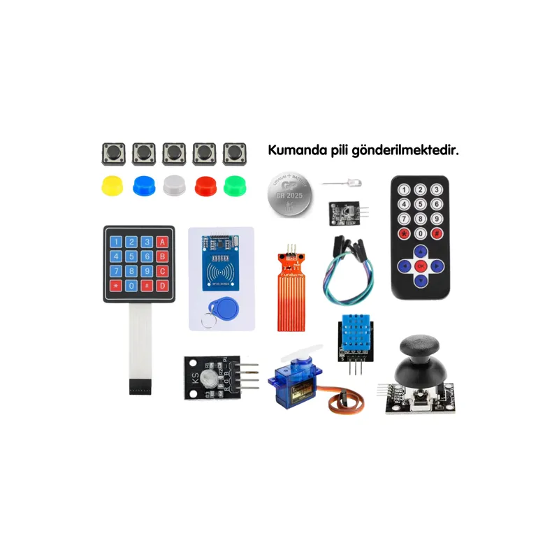 Arduino 220 Parça Süper Başlangıç Seti (Malzeme Kutulu) — 3
