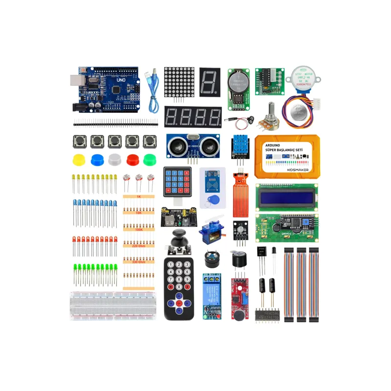 Arduino 220 Parça Süper Başlangıç Seti (Malzeme Kutulu) — 1
