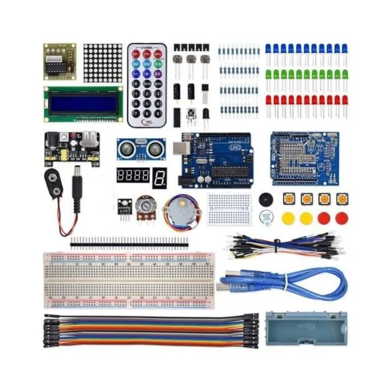 Arduino Uno 145 Parça Full Başlangıç Seti (Malzeme Kutulu) — 1