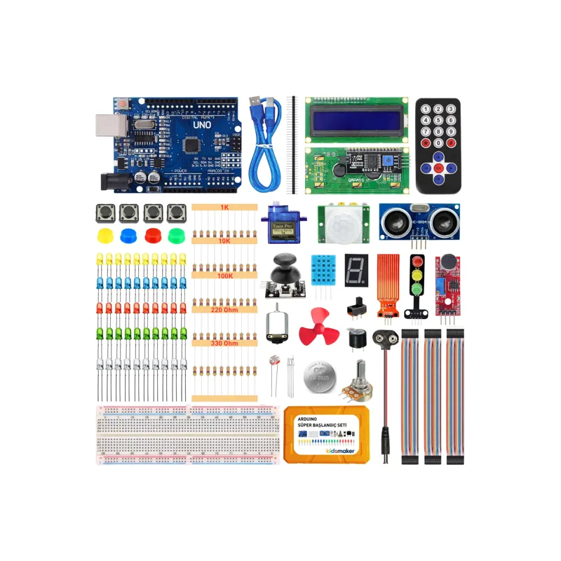 Arduino 193 Parça Süper Başlangıç Seti - Malzeme Kutulu — 1